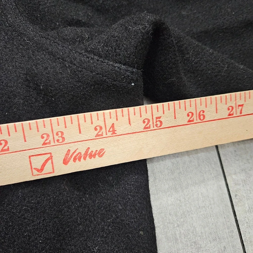 Vintage Felco New York Wool Varsity Jacket Mens Large Black Red Alton Letterman‎